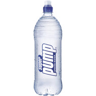 5 PACK of Pump Super Water Bottle 1.25l
