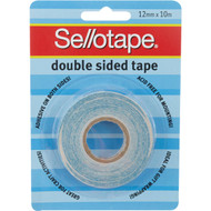 5 PACK of Sellotape Tape Double Sided 12mmx10mm