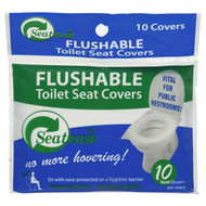5 PACK of Seatease Toilet Seat Cover Disposable 10 pack