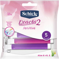 5 PACK of Schick Womens Razor Exacta 2 5 pack