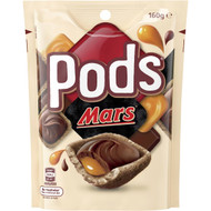 5 PACK of Mars Pods Chocolate Medium Bag 160g