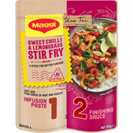 5 PACK of Maggi Marketplace Sweet Chilli & Lemongrass Recipe Mix 150g