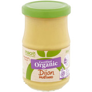 5 PACK of Macro Organic Dijon Mustard Dijon Mustard 200g