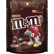 5 PACK of M&m's Milk Chocolate Medium Bag 180g