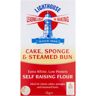 5 PACK of Lighthouse Sponge Cake & Steamed Bun Self Raising Flour 1kg