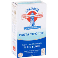 5 PACK of Lighthouse Plain Flour For Pasta Tipo "00" 1kg