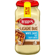 5 PACK of Leggos Lasagne Bake White Sauce With Tasty Cheese 490g