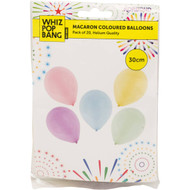5 PACK of Korbond Macaron Coloured Balloons 20 pack