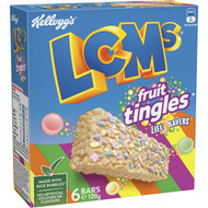 5 PACK of Kellogg's Lcms Fruit Tingles Snack Bars 6 pack