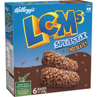 5 PACK of Kellogg's Lcms Choco Split Stix Cereal Bars 138g