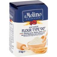 5 PACK of Il Molino Chiavazza Farino Flour 1kg