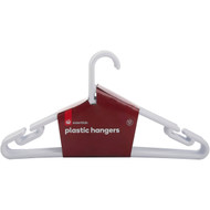 5 PACK of Essentials Plastic Hangers 12 pack