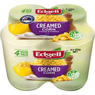 5 PACK of Edgell Creamed Corn Value Pack 4x125g