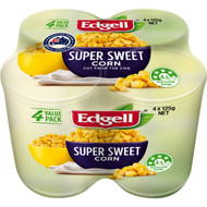5 PACK of Edgell Corn Super Sweet 4x125g