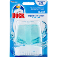5 PACK of Duck Under The Rim Liquid Toilet Cleaner Aqua Burst 50ml