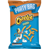 5 PACK of Cheetos Puffs Cheese Snacks Party Size Bag 165g