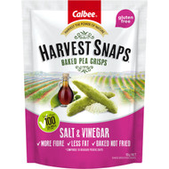 5 PACK of Calbee Harvest Snaps Salt & Vinegar 93g