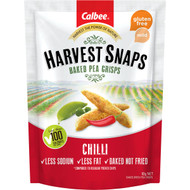 5 PACK of Calbee Harvest Snaps Chilli 93g