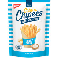 5 PACK of Calbee Golden Chipees Lightly Salted 100g