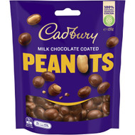 5 PACK of Cadbury Milk Chocolate Coated Peanuts 120g