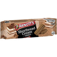 5 PACK of Arnott's Shortbread Cream Tiramisu 250g