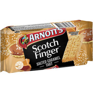 5 PACK of Arnott's Scotch Finger Salted Caramel Tart 232g