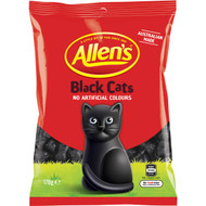 5 PACK of Allen's Black Cats 170g