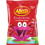 5 PACK of Allen's Frogs Alive Lollies Bag 190g