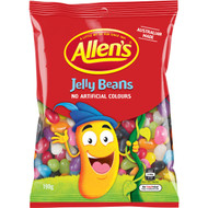 5 PACK of Allen's Jelly Beans Lollies Bag 190g