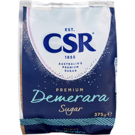 5 PACK of Csr Demerara Sugar 375g