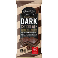5 PACK of Darrell Lea Dark Chocolate Block 170g