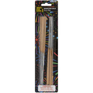 5 PACK of Korbond Whiz Pop Bang Straight Gold Sparkler 20cm 16 pack