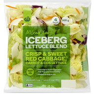 5 PACK of WW Mixed Leaf Iceberg Lettuce Blend 300g