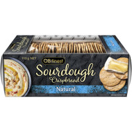 5 PACK of Ob Finest Sourdough Crispbread Natural 110g