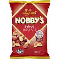 5 PACK of Nobby's Salted Beer Nuts 375g