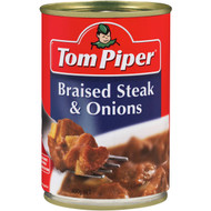 5 PACK of Tom Piper Beef Braised Steak & Onions 400g