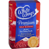 5 PACK of White Wings Self Raising Flour  1kg