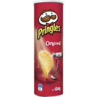 5 PACK of Pringles Original Salted Potato Chips 134g