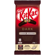 5 PACK of Nestle Kitkat Dark Block 170g
