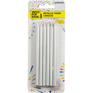 5 PACK of Korbond Party Candles Metallics Gold & Silver 12 pack