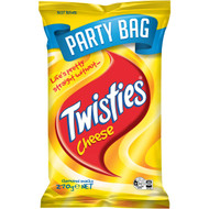 5 PACK of Twisties Cheese Snacks Party Size Bag 270g