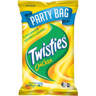 5 PACK of Twisties Chicken Snacks Party Size Bag 270g
