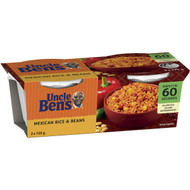 5 PACK of Uncle Ben's Mexican Beans Rice Cup 125g x2 pack