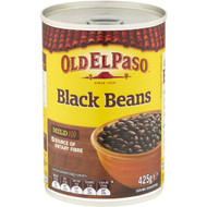 5 PACK of Old El Paso Black Beans  425g