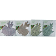 5 PACK of Christmas Woodland Hanging Decoration Assorted