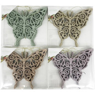 5 PACK of Christmas Woodland Butterfly Assorted 4 pack