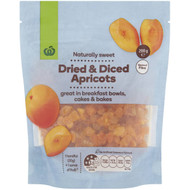 5 PACK of WW Dried & Diced Apricots  200g