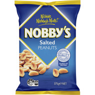 5 PACK of Nobby's Salted Peanuts 375g