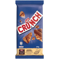 5 PACK of Nestle Crunch Milk Chocolate 200g block