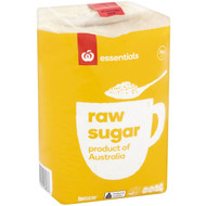 5 PACK of Essentials Raw Sugar 3kg